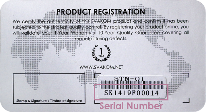 Bảo hành Warranty của Svakom.vn cho sextoy USA Svakom